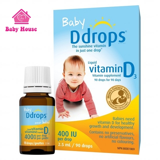 Vitamin D3 Drops Mỹ 2.5ml