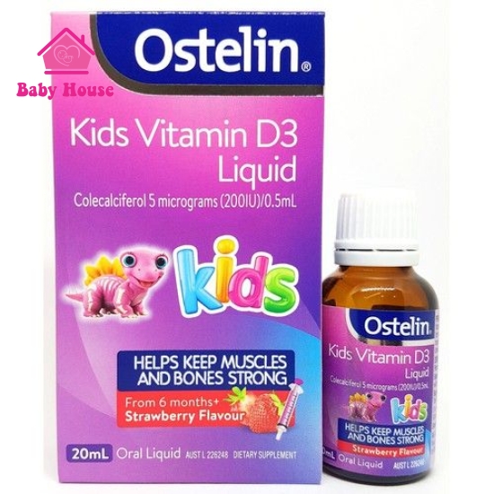 Ostelin Kids Vitamin D3 Liquid 6M+
