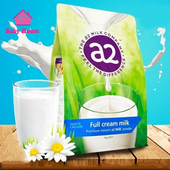 Sữa bột nguyên kem A2 Úc túi 1kg