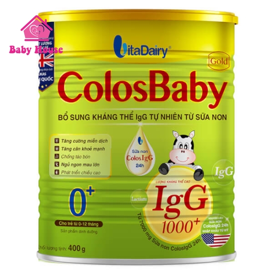 Sữa Colosbaby Gold 0+ 400g