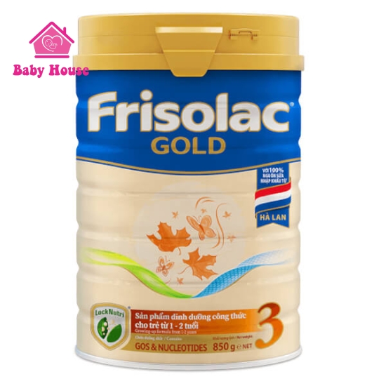 Sữa bột Friso Gold 3 850g 12-24M
