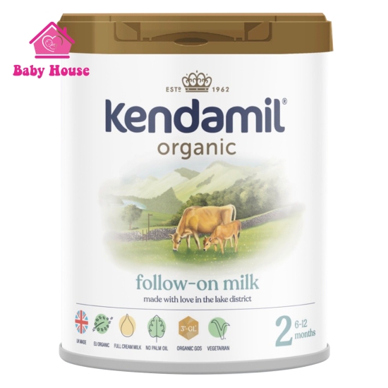 Sữa Kendamil Organic số 2 800g (6 - 12 tháng)