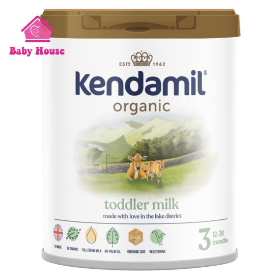 Sữa Kendamil Organic số 3 800g (1 - 3 tuổi)