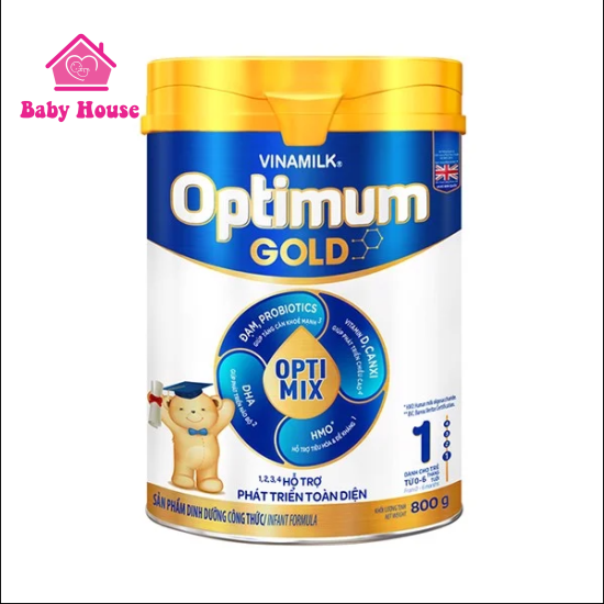 Sữa bột Optimum Gold 1 800g