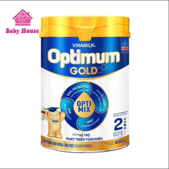 Sữa bột Optimum Gold 2 800g
