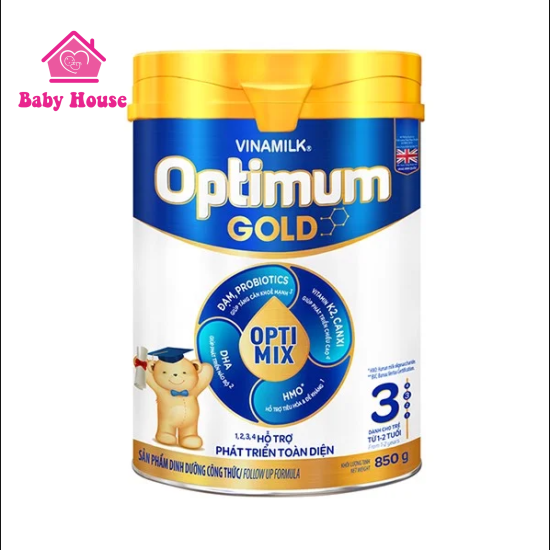 Sữa bột Optimum Gold 3 850g