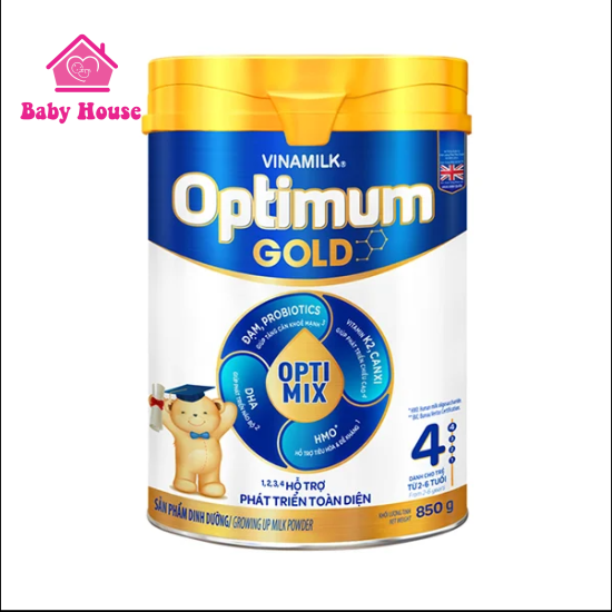 Sữa bột Optimum Gold 4 850g