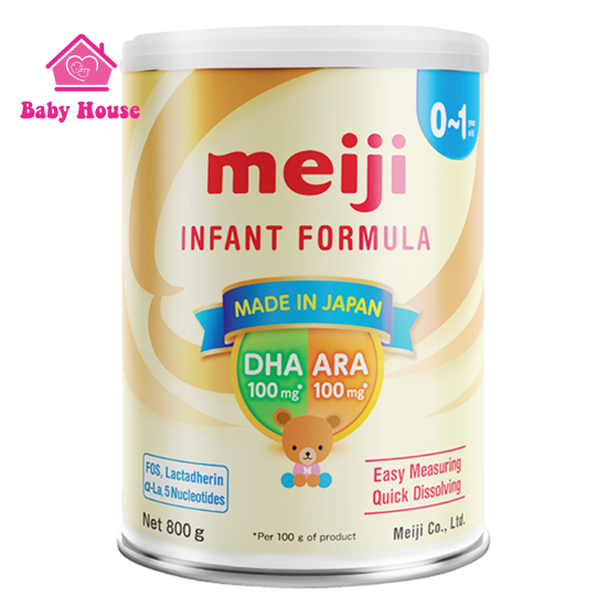 Sữa Meiji Infant Formula nhập khẩu số 0 800g (0 - 1 tuổi)