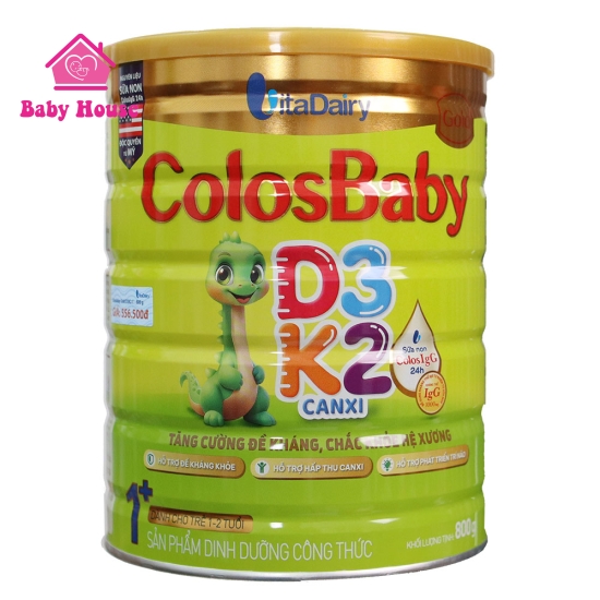 Sữa Colosbaby D3K2 số 1+ 800G (1-2 tuổi)