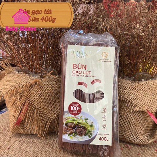  Bún gạo lứt Hoa Sữa Foods 400g
