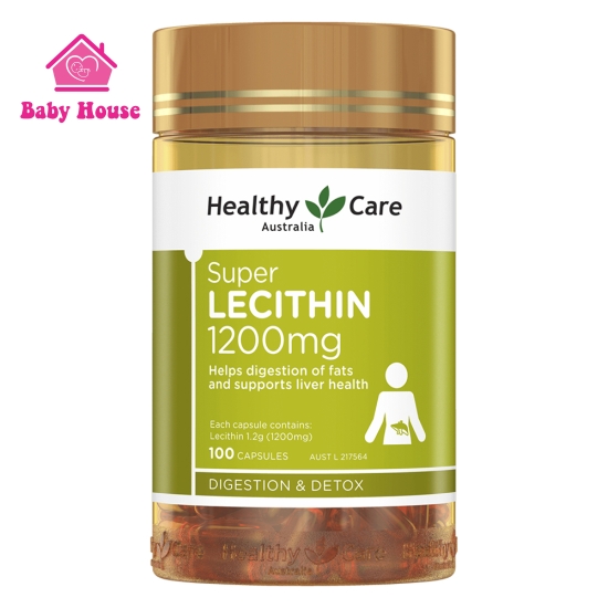 Tinh chất mầm đậu nành Healthy Care Super Lecithin 1200mg