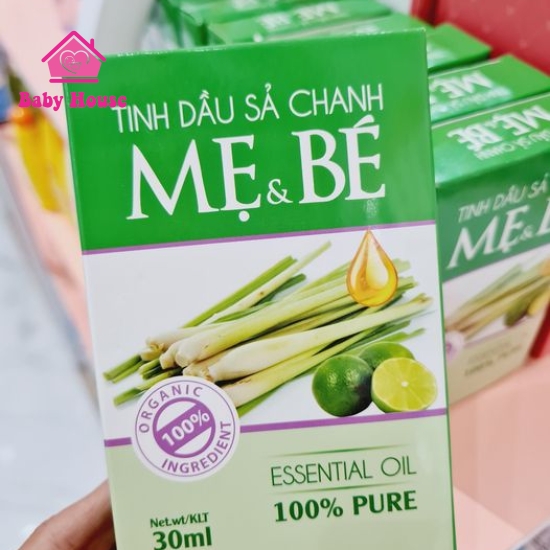 Tinh dầu sả chanh Mẹ và Bé 30ml