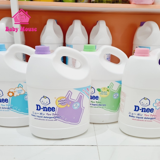 Nước giặt quần áo Dnee nội địa Thái can 3L