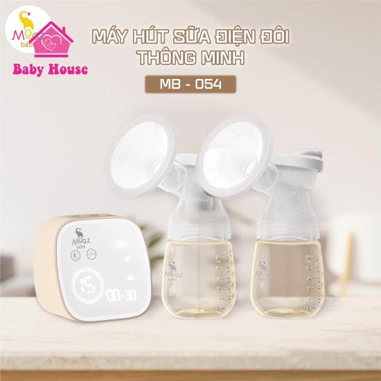  Máy hút sữa điện đôi thông minh Moaz Bebe MB-054