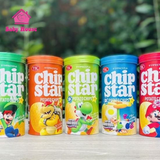 Snack khoai tây Chip Star đủ vị 12M+ nội địa Nhật