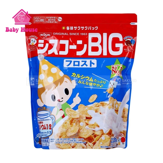 Ngũ cốc Nissin vị vani sữa 220g