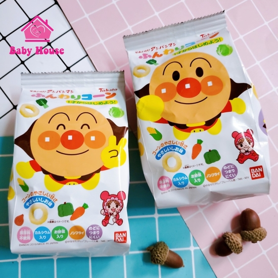 Snack Tohato Nhật Bản vị bắp rau củ 1y+