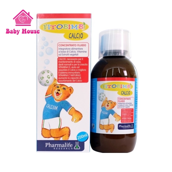 Siro Bổ Sung Canxi Fitobimbi Calcio 200ml