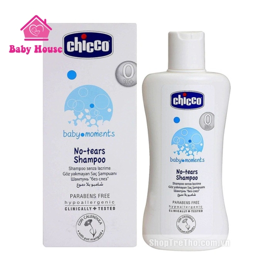 Sữa tắm gội chiết xuất hoa cúc Chicco 200ml