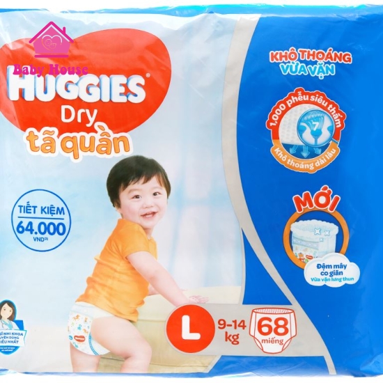 Tã quần Huggies L68