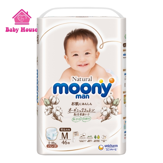 Tã quần Moony Natural M46