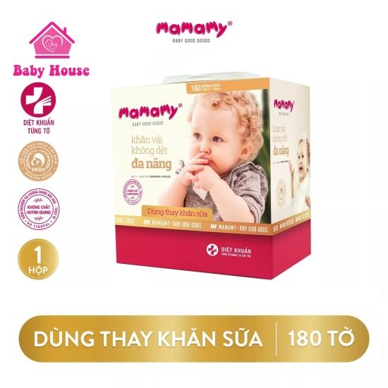 Khăn khô Mamamy 180 tờ