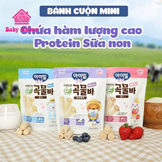 Bánh cuộn mini Ildong 12M+