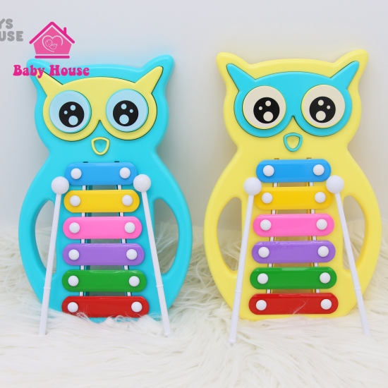 Đàn gõ Xylophone hình cú mèo đáng yêu Toys House