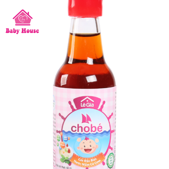 Nước Mắm Lê Gia Cho Bé Chai 60ml 8M+