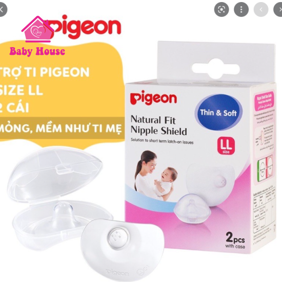 Set 2 trợ ti Pigeon size LL