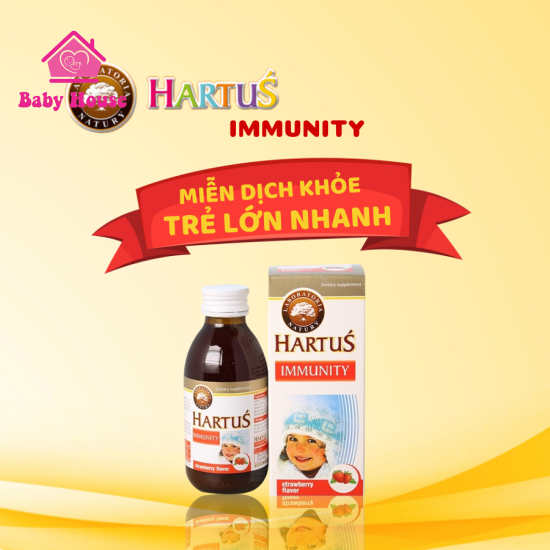 Tăng đề kháng Hartus Immunity 150ml (6M+)