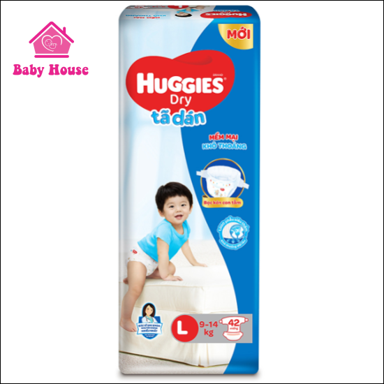 Tã dán Huggies L42