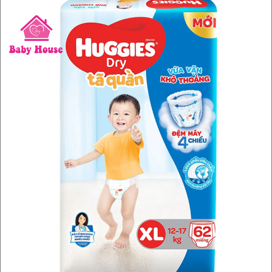 Tã quần Huggies XL60