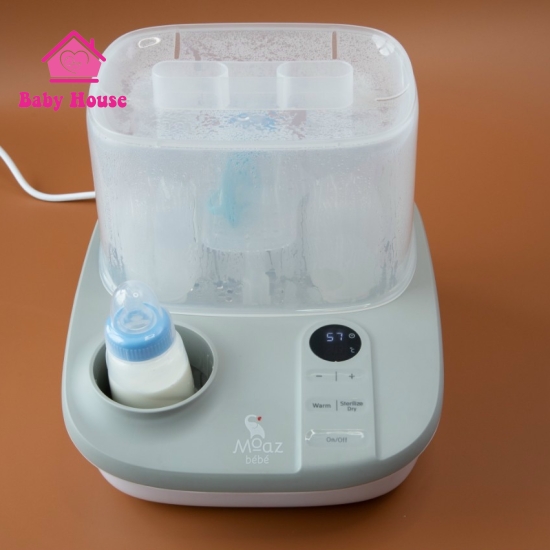 Máy tiệt trùng sấy khô và hâm sữa Moaz Bebe MB-005