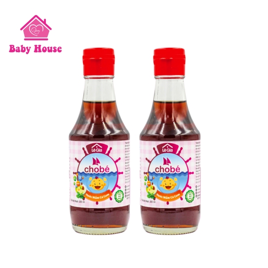 Nước mắm Lê Gia cho bé chai 200ml 8M+