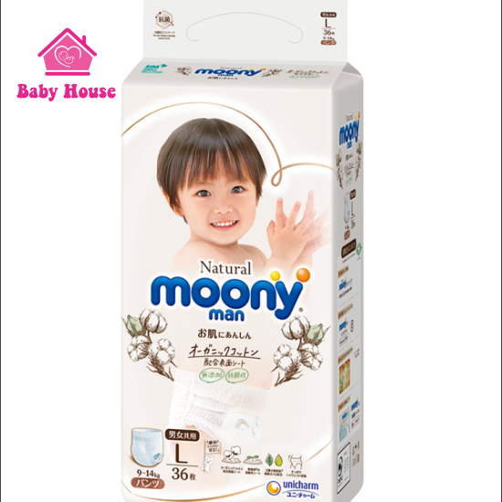 Tã quần Moony Natural XL32