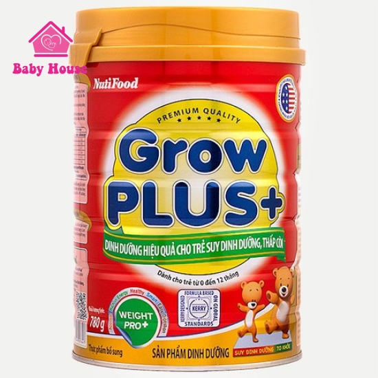 Sữa bột GrowPLUS + dưới 1 tuổi 780g