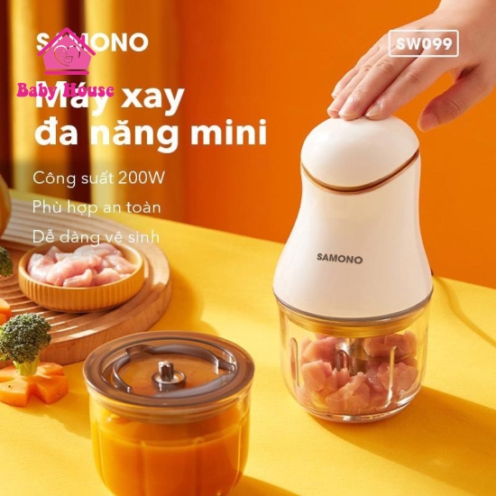 Máy xay thực phẩm đa năng Samono 0.3L