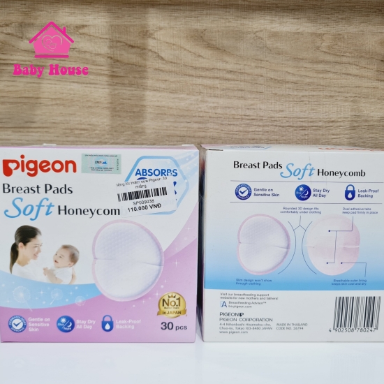 Miếng lót thấm sữa Pigeon 30 miếng