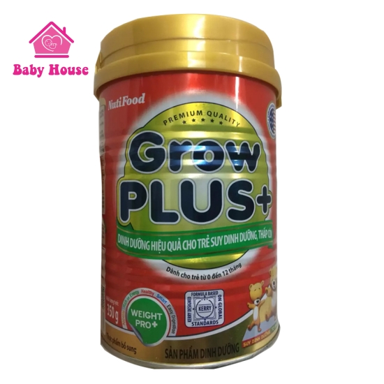 Sữa bột GrowPLUS + dưới 1 tuổi 350g