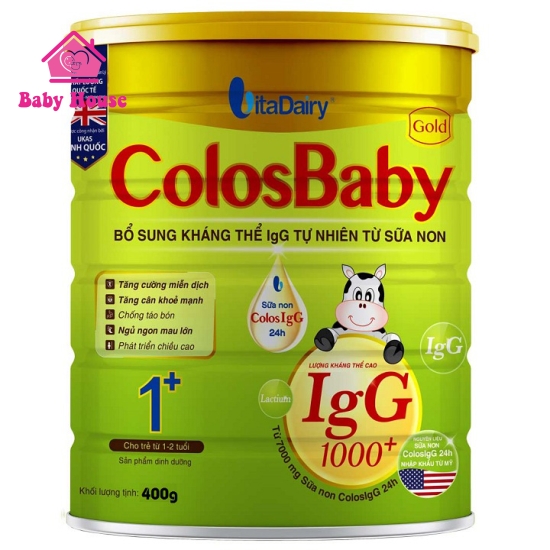 Sữa Colosbaby Gold 1+ 400g