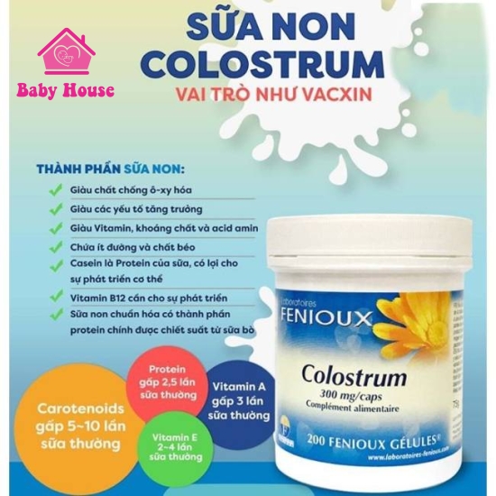 Sữa non Colostrum Fenioux