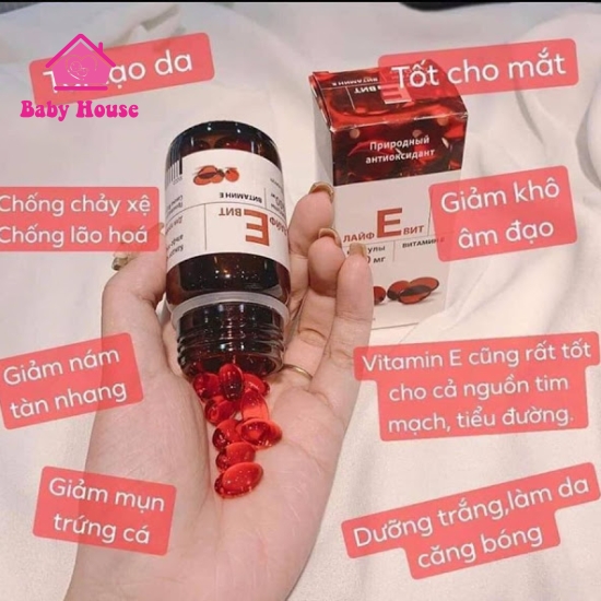 Vitamin E Nga hộp 30 viên