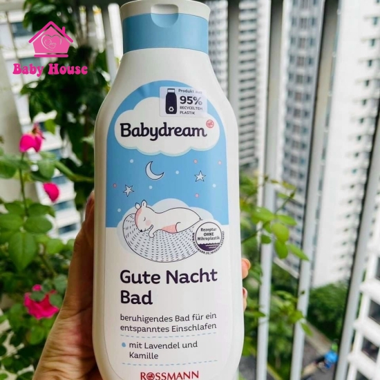 Sữa tắm ngủ ngon Babydream 500ml