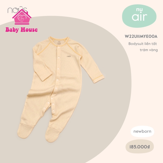 Bodysuit Nous liền tất trám vàng NB W22U11MYE00ANB