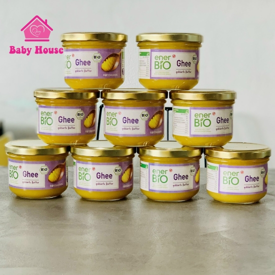 Bơ Ghee hữu cơ Ener Bio Đức 180g