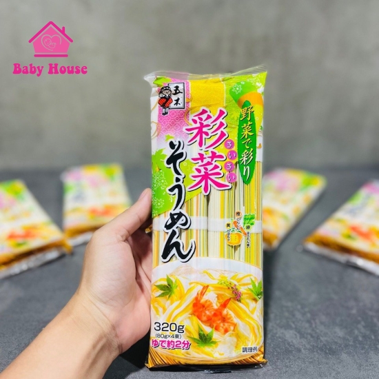  Mỳ somen ngũ sắc Nhật 320g