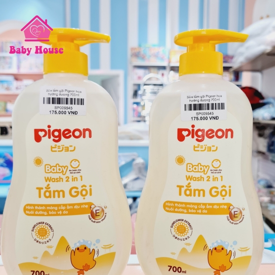 Sữa tắm gội Pigeon hoa hướng dương 700ml