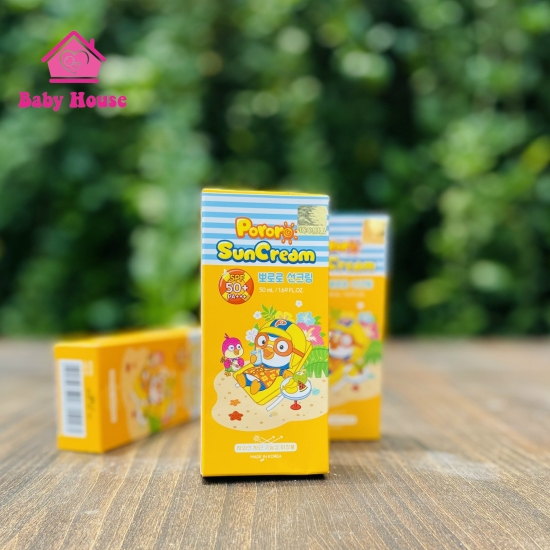 Kem chống nắng Pororo SPF50 50ml 0M+ 